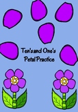 Ten's and One's Petal Practice ---Distance Learning---