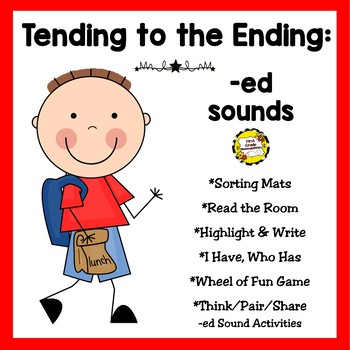 Preview of Inflectional Endings: 3 sounds of the -ed Suffix