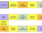 Tener Conjugation Board Game (EDITABLE)