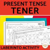 Present Tense Tener Spanish Puzzles Spanish 1 Review Game 