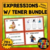 Tener Spanish Boom Cards, Spanish Digital Flashcards, Tene