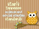 Tennesee Science and Social Studies Standards {Second Grade}