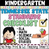 Tennessee State Standards Kindergarten-Teacher Binder Packet