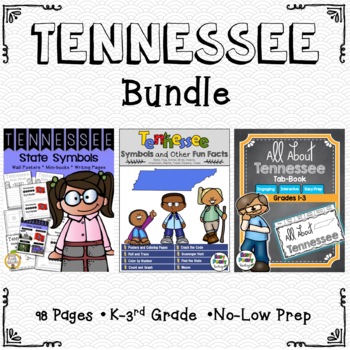 Preview of Tennessee Bundle - Three Sets of Lesson Helps