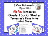 Tennessee Grade 1 Social Studies I Can Statements