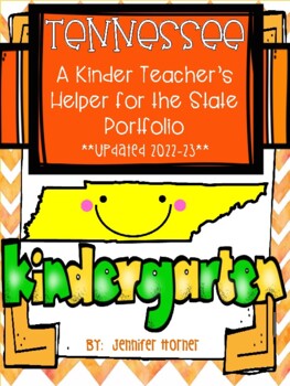 Preview of Tennessee Kindergarten Portfolio Helper-Updated for the 22-23 Year!