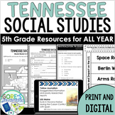Tennessee Social Studies | 5th Grade ALL YEAR Mega Bundle