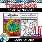 Tennessee Social Studies Color by Number