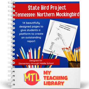 Preview of Tennessee State Bird Project – Northern Mockingbird