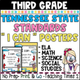 Tennessee State Standards "I Can" Posters-Third Grade- All
