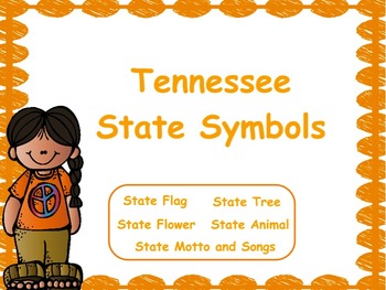 Preview of Tennessee State Symbols: Flipchart & Worksheets