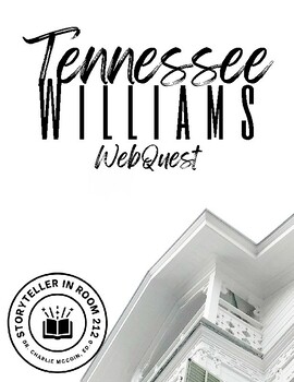 Preview of Tennessee Williams WebQuest