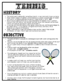 Physical Education: Tennis