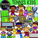 Tennis Clipart {Creative Clips Clipart}