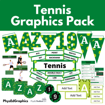 Preview of Tennis Graphics Pack