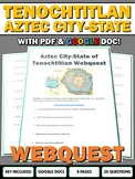 Tenochtitlan (Aztec History) - Webquest with Key (Google D