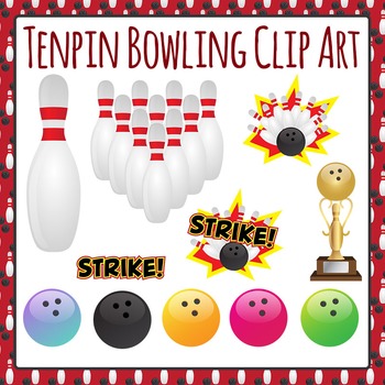 ten pin bowling clipart pictures