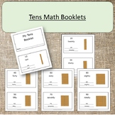 Tens Booklets Math Numerals and Numbers Montessori
