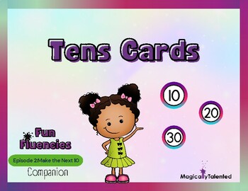 Preview of Tens Counting Cards