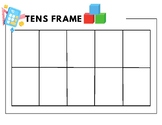 Tens Frame Mat