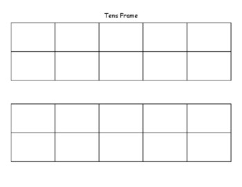 Tens Frame Resource by Jaime Muer | Teachers Pay Teachers