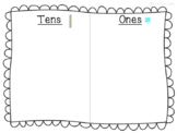 Tens + Ones Mat for Hands- On Learning