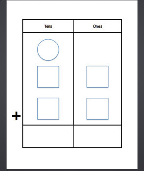 Preview of Tens Place Value Addition