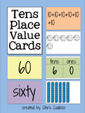 Place Value Cards- Tens