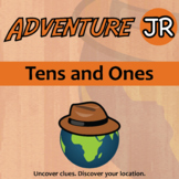 Tens and Ones Activity - 1.NBT.B.2 - Adventure JR Printable