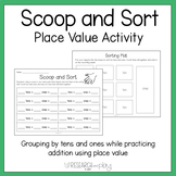 Scoop and Sort: Tens and Ones Place Value Activity