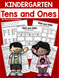 Place Value Kindergarten Worksheets Tens and Ones