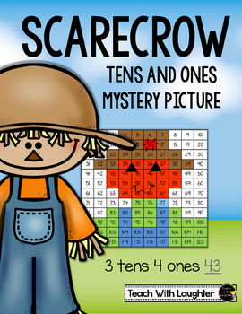 Preview of Tens and Ones Mystery (Picture Scarecrow) (1-120)
