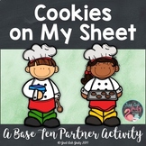 Place Value Activity Tens and Ones Cookies