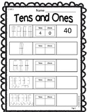 Tens and Ones Place Value (4 Versions)