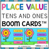 Tens and Ones Place Value Boom Cards