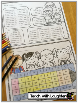Tens and Ones Place Value Mystery Picture (1-50) Pencil by Teach With ...