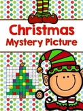 Tens and Ones Place Value Mystery Picture (Christmas)