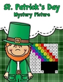 Tens and Ones Place Value Mystery Picture (St. Patrick's Day)