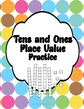 Preview of Tens and Ones Place Value Practice