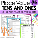 Tens and Ones Place Value Worksheets