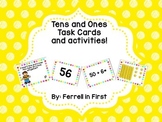 Tens and Ones Task Cards and Activities (Base 10)