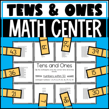 Tens And Ones Worksheets And Center Activity By Designed By Danielle