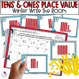 Place Value - Tens and Ones - Winter Math Activities - Wri
