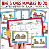 Tens and Ones in Numbers to 20 - Place Value Write the Roo