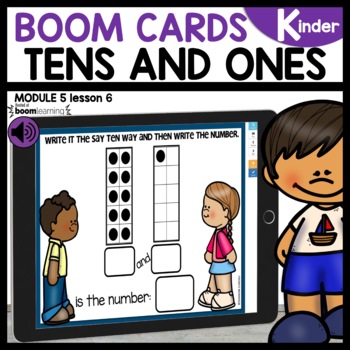 Tens and Ones (say ten) | Unit 5 Lesson 6 | Kindergarten | TpT