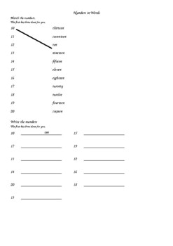 Preview of KS1 Mathematic Worksheet