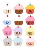 Tens and ones cupcakes