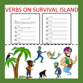 Tenses - Survival Island - Handouts - ESL Friendly