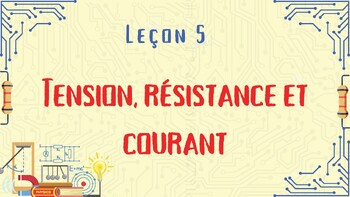 Preview of Tension, résistance et courant: Leçon 5: BC curriculum