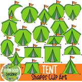 Tent Shapes Clip Art